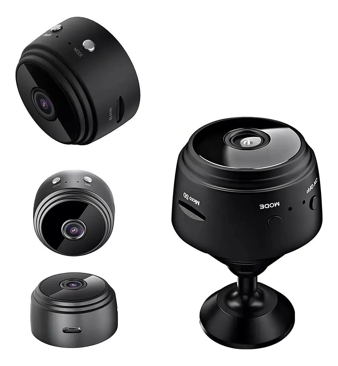 Cámara Espía Wi-Fi A9 Mini 1080p – Visión Nocturna, Gran Angular