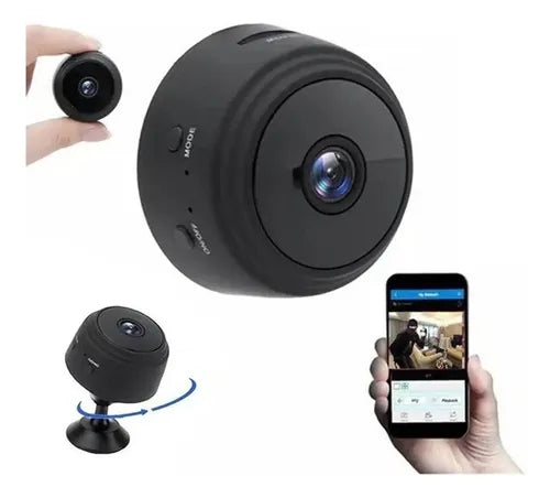 Cámara Espía Wi-Fi A9 Mini 1080p – Visión Nocturna, Gran Angular